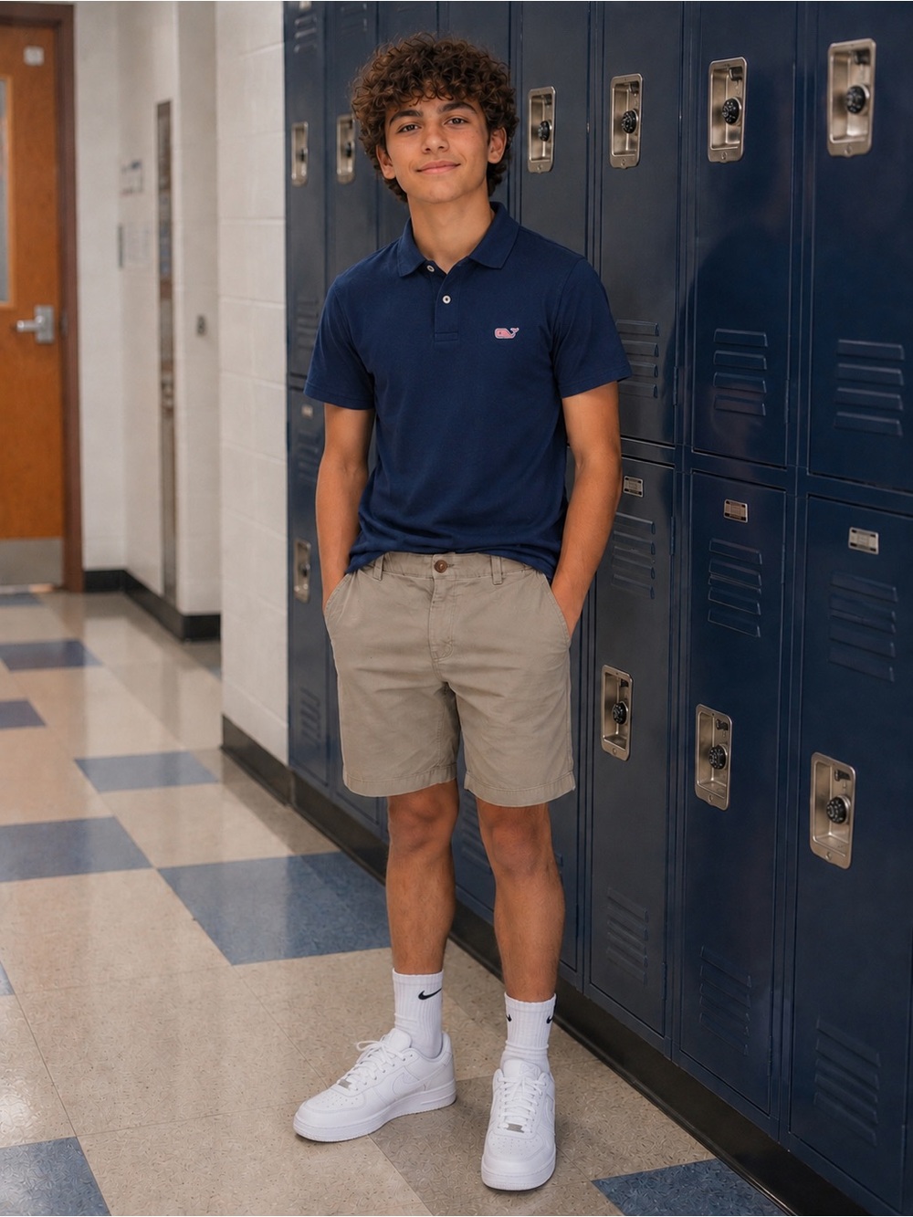 Vineyard Vines Khaki Shorts Youth 16 Adjustable Waist Classic Fit